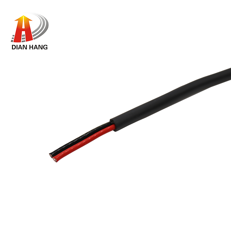 定制  2.0mm? 2芯 雾面黑 防水线缆